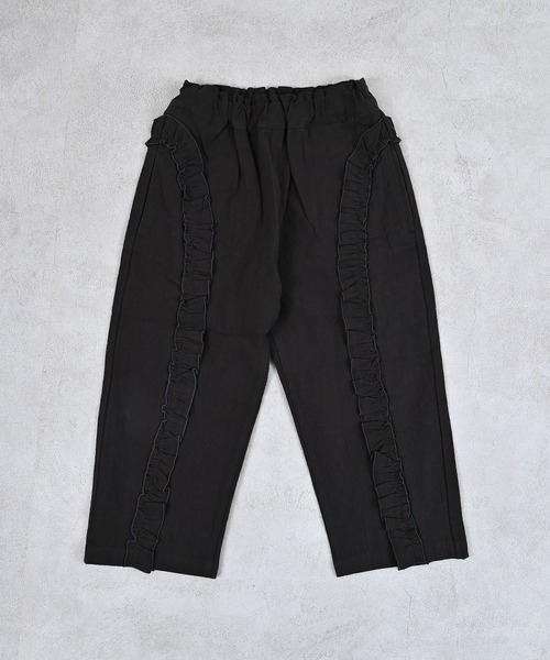 MARKEY'S（マーキーズ）の「ラウンドフリルロングパンツ（その他パンツ・キッズ・レッド/ブラック・150/140/120/110/100/90/130）」の14枚目の写真