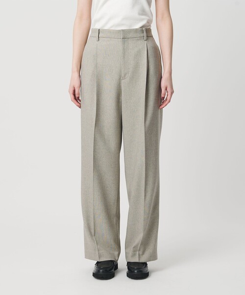 BEAUTY&YOUTH UNITED ARROWS（ビューティーアンドユースユナイテッドアローズ）の「リネンライク ワイドストレートパンツ ウォッシャブル（スラックス・レディース・ベージュ/ネイビー・S/M/XS/L）」の17枚目の写真