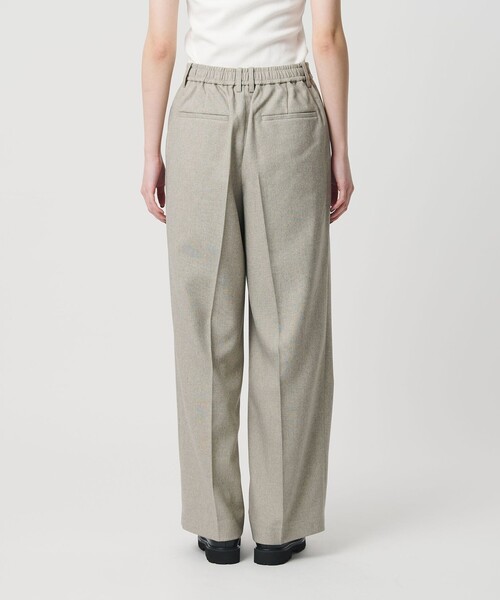 BEAUTY&YOUTH UNITED ARROWS（ビューティーアンドユースユナイテッドアローズ）の「リネンライク ワイドストレートパンツ ウォッシャブル（スラックス・レディース・ベージュ/ネイビー・S/M/XS/L）」の19枚目の写真