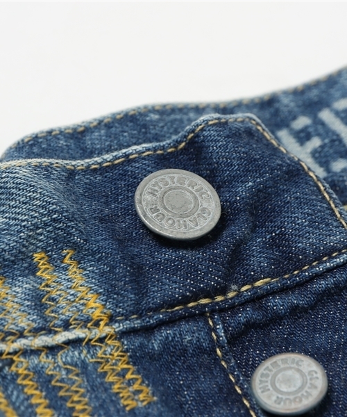 HYSTERIC GLAMOUR(ヒステリックグラマー)の「RZS加工デニム COOL BOYS PT(デニムパンツ・レディース・インディゴブルー・XX-SMALL/X-SMALL/MEDIUM/SMALL)」の15枚目の写真