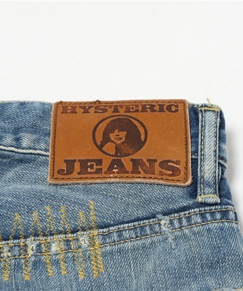 HYSTERIC GLAMOUR(ヒステリックグラマー)の「RZS加工デニム COOL BOYS PT(デニムパンツ・レディース・インディゴブルー・XX-SMALL/X-SMALL/MEDIUM/SMALL)」の17枚目の写真