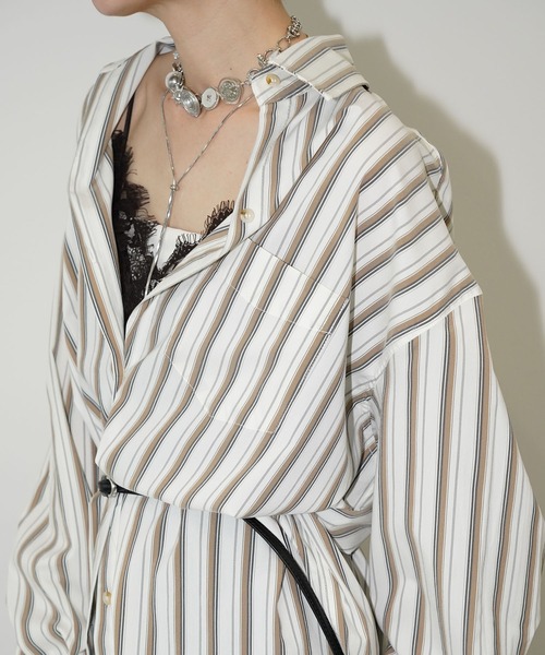 chuclla（チュクラ）の「マルチモチーフ チェーンチョーカー cha26s008（ネックレス・レディース・シルバー・FREE）」の6枚目の写真