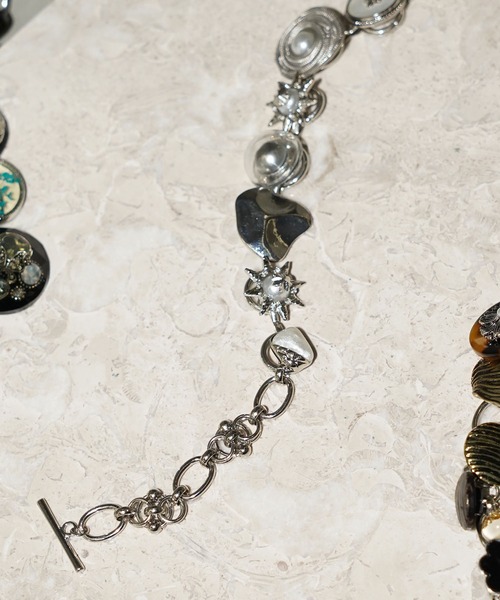 chuclla（チュクラ）の「マルチモチーフ チェーンチョーカー cha26s008（ネックレス・レディース・シルバー・FREE）」の10枚目の写真