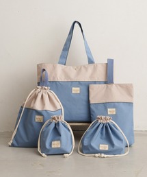 PUPPAPUPO（プッパプーポ）の「【撥水】レッスンバッグ 5点セット（トートバッグ）」