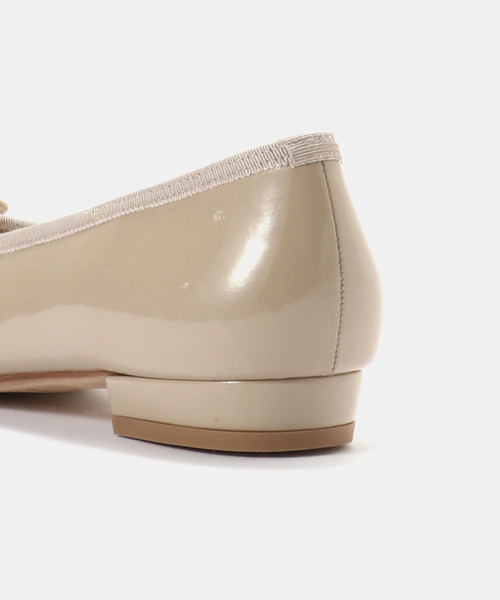LE TALON（ルタロン）の「《追加》ポインテッドエナメルバレエ（バレエシューズ・レディース・ベージュ・24cm/23.5cm/23cm/22.5cm/22cm/21.5/21/25.5cm/25cm/24.5cm）」の11枚目の写真