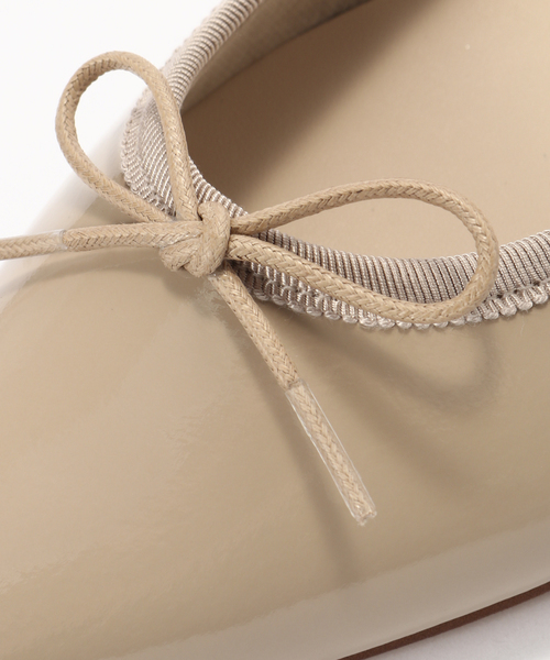 LE TALON（ルタロン）の「《追加》ポインテッドエナメルバレエ（バレエシューズ・レディース・ベージュ・24cm/23.5cm/23cm/22.5cm/22cm/21.5/21/25.5cm/25cm/24.5cm）」の14枚目の写真