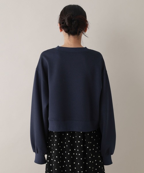 RAGEBLUE（レイジブルー）の「エンブレム刺繍/ポンチスウェットプルオーバー（スウェット・レディース・グレー/ホワイト/ネイビー・FREE）」の18枚目の写真