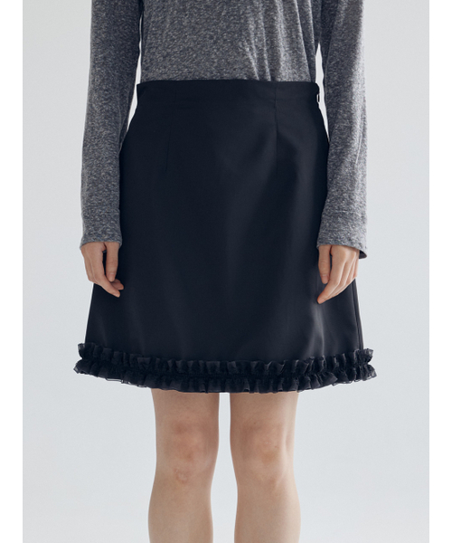 BOMNAL BOUTIQUE(ボムナルブティック)の「レーススカート_ブラック(スカート・レディース・その他・SMALL/MEDIUM)」の3枚目の写真
