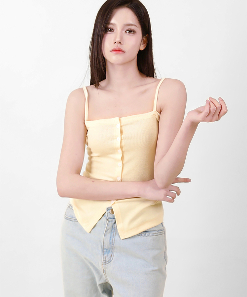 CATTLINE(カトリン)の「ボタン袖なしトップスイエロー(Tシャツ/カットソー・レディース・その他・FREE)」の10枚目の写真