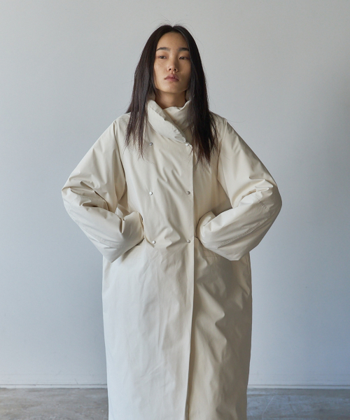 LETOILE(レトワール)の「PADDED LONG COAT(ダウンジャケット/コート・レディース・アイボリー・FREE)」の1枚目の写真
