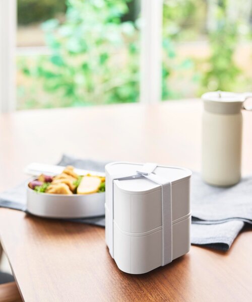 BIRTHDAY BAR（バースデイバー）の「【tower タワー】バルブ付き密閉おにぎりケース タワー 2個組（お弁当箱・レディース・ブラック/ホワイト・0）」の3枚目の写真