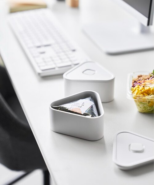 BIRTHDAY BAR（バースデイバー）の「【tower タワー】バルブ付き密閉おにぎりケース タワー 2個組（お弁当箱・レディース・ブラック/ホワイト・0）」の9枚目の写真