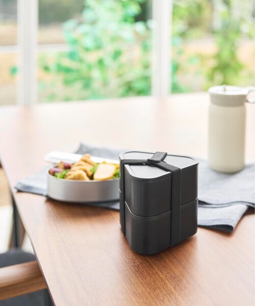 BIRTHDAY BAR（バースデイバー）の「【tower タワー】バルブ付き密閉おにぎりケース タワー 2個組（お弁当箱・レディース・ブラック/ホワイト・0）」の15枚目の写真