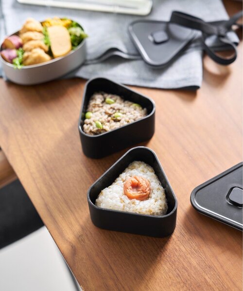 BIRTHDAY BAR（バースデイバー）の「【tower タワー】バルブ付き密閉おにぎりケース タワー 2個組（お弁当箱・レディース・ブラック/ホワイト・0）」の19枚目の写真
