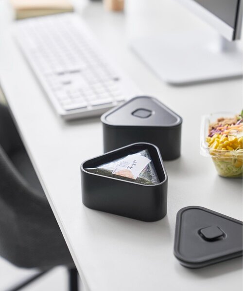 BIRTHDAY BAR（バースデイバー）の「【tower タワー】バルブ付き密閉おにぎりケース タワー 2個組（お弁当箱・レディース・ブラック/ホワイト・0）」の22枚目の写真