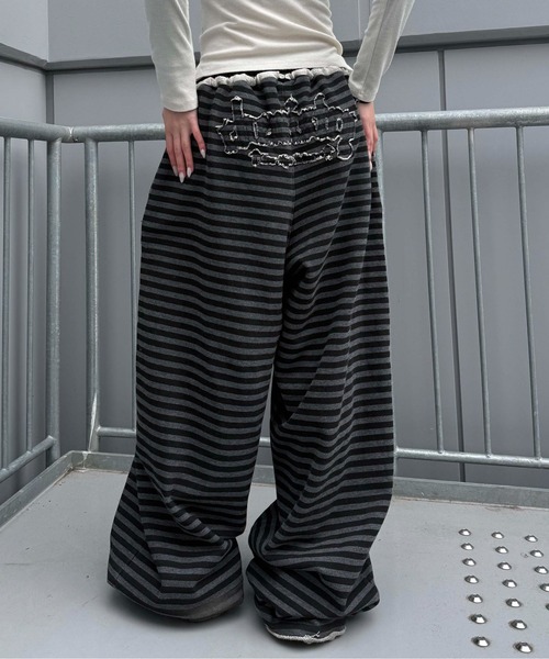 sedacle（セダクル）の「【26SS】アソート柄加工スウェットパンツ（スウェットパンツ・メンズ・ブラック/チャコールグレー/グレー・MEDIUM/SMALL/LARGE）」の16枚目の写真