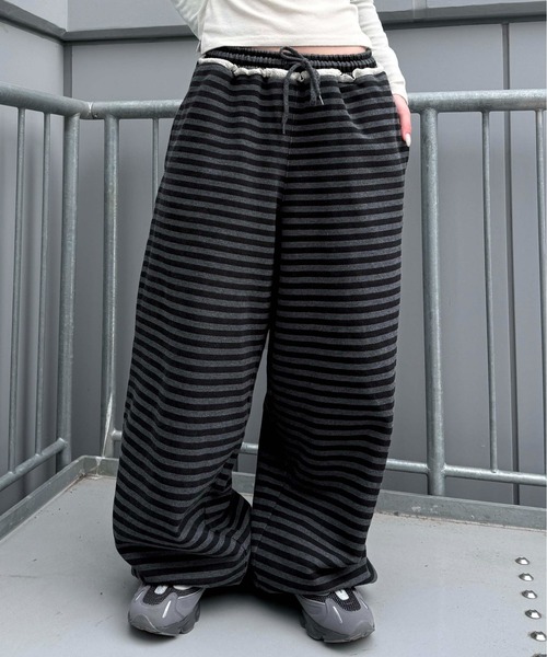 sedacle（セダクル）の「【26SS】アソート柄加工スウェットパンツ（スウェットパンツ・メンズ・ブラック/チャコールグレー/グレー・MEDIUM/SMALL/LARGE）」の13枚目の写真