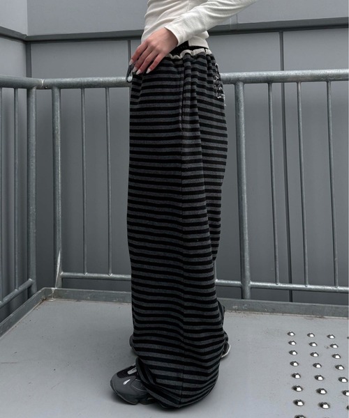 sedacle（セダクル）の「【26SS】アソート柄加工スウェットパンツ（スウェットパンツ・メンズ・ブラック/チャコールグレー/グレー・MEDIUM/SMALL/LARGE）」の15枚目の写真