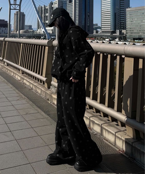 sedacle（セダクル）の「【26SS】アソート柄加工スウェットパンツ（スウェットパンツ・メンズ・ブラック/チャコールグレー/グレー・MEDIUM/SMALL/LARGE）」の10枚目の写真
