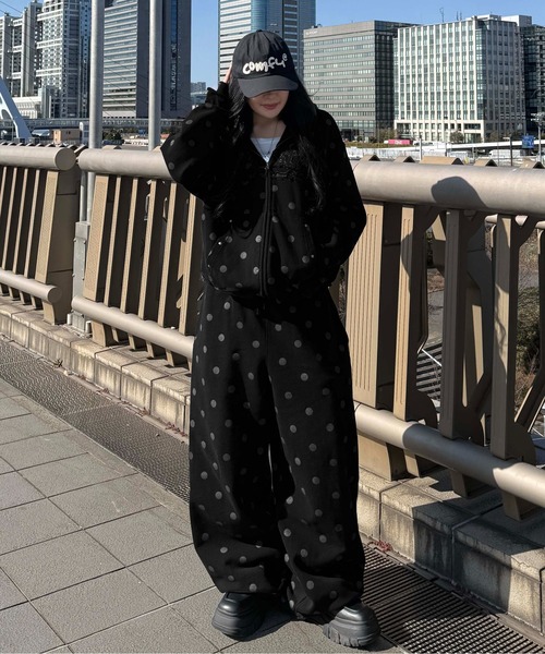 sedacle（セダクル）の「【26SS】アソート柄加工スウェットパンツ（スウェットパンツ・メンズ・ブラック/チャコールグレー/グレー・MEDIUM/SMALL/LARGE）」の8枚目の写真