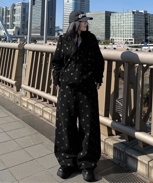 sedacle（セダクル）の「【26SS】アソート柄加工スウェットパンツ（スウェットパンツ・メンズ・ブラック/チャコールグレー/グレー・MEDIUM/SMALL/LARGE）」の9枚目の写真