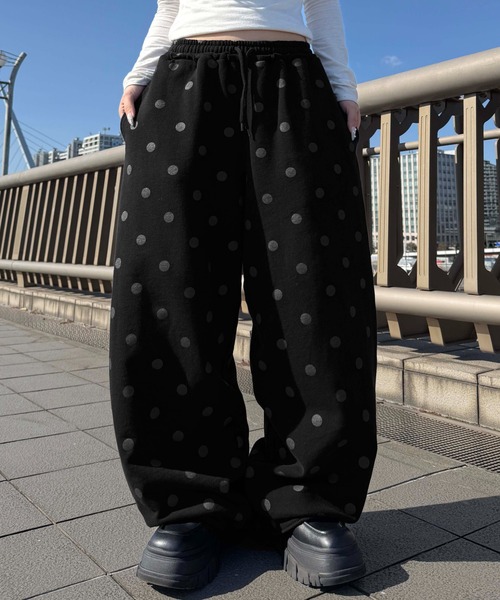 sedacle（セダクル）の「【26SS】アソート柄加工スウェットパンツ（スウェットパンツ・メンズ・ブラック/チャコールグレー/グレー・MEDIUM/SMALL/LARGE）」の7枚目の写真