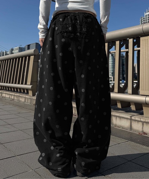 sedacle（セダクル）の「【26SS】アソート柄加工スウェットパンツ（スウェットパンツ・メンズ・ブラック/チャコールグレー/グレー・MEDIUM/SMALL/LARGE）」の6枚目の写真