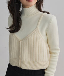 【新品】moose's ホワイト ニットキャミソール 新品】moose's ホワイト ニットキャミソール MOUSSY | LACE TRIM RIB