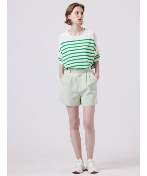 AYIHOLIC CASHMERE(アイホリックカシミア)の「マリンストライプラウンドネックプルオーバー(ニット/セーター・レディース・その他・FREE)」の6枚目の写真
