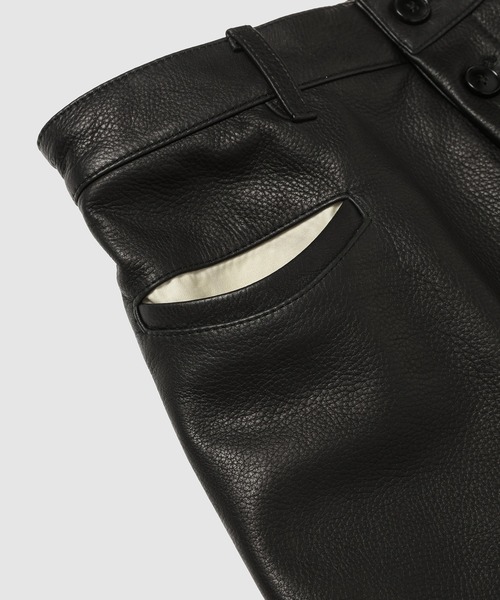 MASU（エムエーエスユー）の「LEATHER SHORTS（その他パンツ・メンズ・ブラック・46/44）」の5枚目の写真