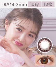 VICTORIA（ヴィクトリア）の「Victoria 1day チョコレート （10枚入り）（コンタクトレンズ・カラコン）」