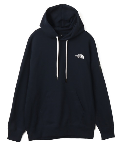 THE NORTH FACE(ザノースフェイス)の「THE NORTH FACE Square Logo Hoodie / ザ ノース フェイス スクエア ロゴ フーディー(パーカー・メンズ・ネイビー/グレー・M/S/XXL/XL/L)」の2枚目の写真
