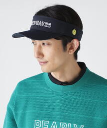 PEARLY GATES（パーリーゲイツ）の「【PEARLY GATES】PGisPGリサイクルツイルバイザー (UNISEX)（サンバイザー）」