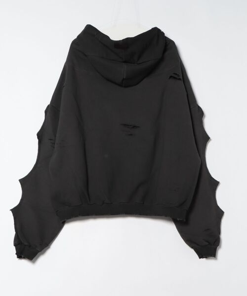 NUBIAN(ヌビアン)の「DARK DEAL HOODIE 2(パーカー・メンズ・チャコールグレー・SMALL/MEDIUM/LARGE)」の5枚目の写真