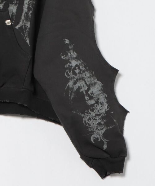 NUBIAN(ヌビアン)の「DARK DEAL HOODIE 2(パーカー・メンズ・チャコールグレー・SMALL/MEDIUM/LARGE)」の6枚目の写真