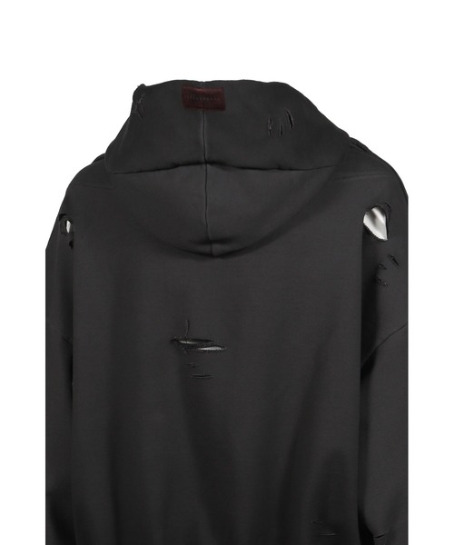NUBIAN(ヌビアン)の「DARK DEAL HOODIE 2(パーカー・メンズ・チャコールグレー・SMALL/MEDIUM/LARGE)」の4枚目の写真