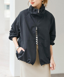 Spick & Span | シルキータフタスタンドカラーブルゾン(その他アウター)