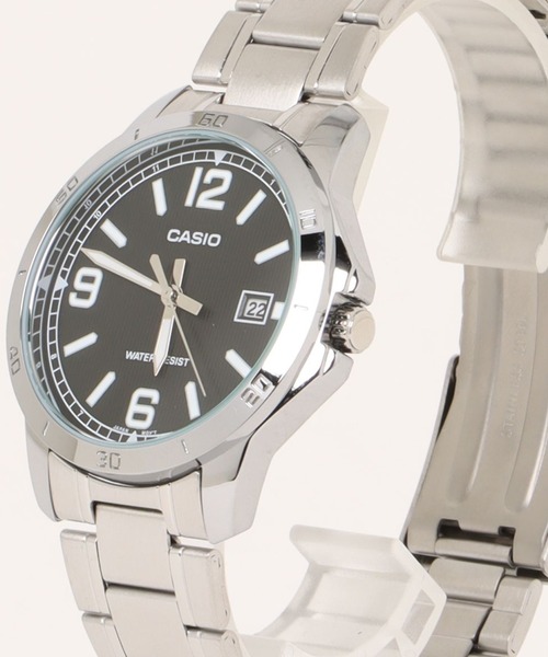 CASIO(カシオ)の「CASIO カシオ/ アナログ腕時計 クォーツ メタルバンド 日付表示 ラウンドフェイス ユニセックス 日常生活防水 ビジネス 海外モデル //// MTP D シリーズ(アナログ腕時計・メンズ・シルバー×ブルー/シルバー/ブラック×シルバー/シルバー系その他/シルバー×ブラック・FREE)」の5枚目の写真