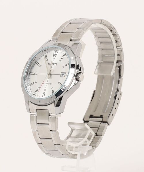 CASIO(カシオ)の「CASIO カシオ/ アナログ腕時計 クォーツ メタルバンド 日付表示 ラウンドフェイス ユニセックス 日常生活防水 ビジネス 海外モデル //// MTP D シリーズ(アナログ腕時計・メンズ・シルバー×ブルー/シルバー/ブラック×シルバー/シルバー系その他/シルバー×ブラック・FREE)」の7枚目の写真