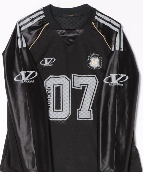 Ritzy(リッツィー)の「メッシュフットボールジャージー(Tシャツ/カットソー・レディース・ブラック/ホワイト・M/L)」の10枚目の写真