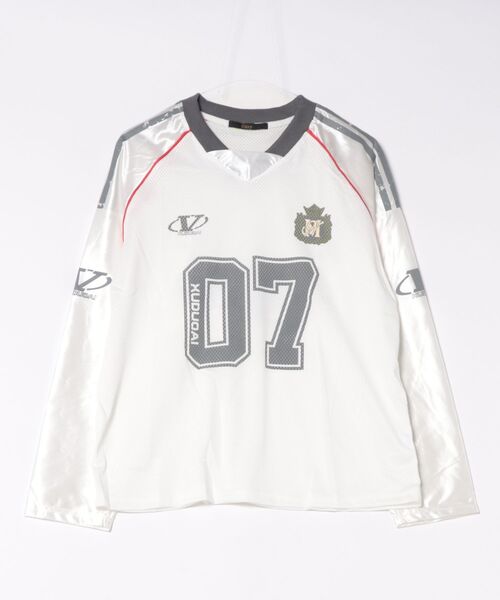 Ritzy(リッツィー)の「メッシュフットボールジャージー(Tシャツ/カットソー・レディース・ブラック/ホワイト・M/L)」の9枚目の写真