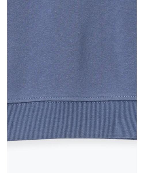 Samansa Mos2 Lagom(サマンサモスモスラーゴム)の「クレイジー配色ラグラントレーナー(Tシャツ/カットソー・キッズ・キナリ/ブルー・130/95/120/110/100)」の6枚目の写真