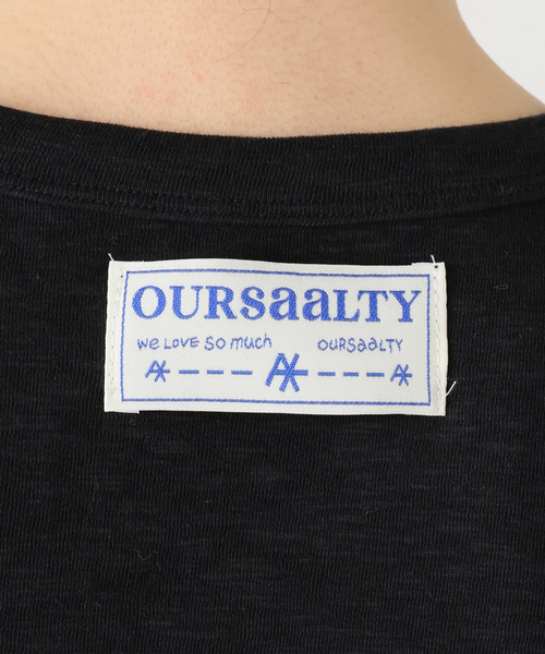JOINT WORKS(ジョイントワークス)の「OURSAALTY / アワーソルティ Easy layered sleeveless(Tシャツ/カットソー・レディース・ブラック/アイボリー・FREE)」の15枚目の写真