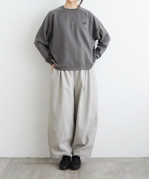 休日と詩(キュウジツトウタ)の「サクラエールパンツ(その他パンツ・レディース・グレー/チェック・FREE)」の4枚目の写真