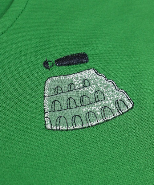 STUDIO PICONE(スタジオピッコーネ)の「コットン100%刺繍冷感プルオーバー(Tシャツ/カットソー・レディース・グリーン/ブルー/ホワイト/ブラウン・LL/L/M)」の20枚目の写真