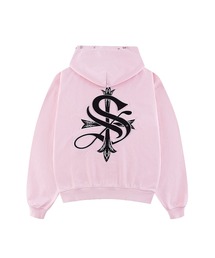 SUPPLIER（サプライヤー）の「ジップパーカー｜Pierced Tribal Cross Zip Hoodie｜SUPPLIER（パーカー）」
