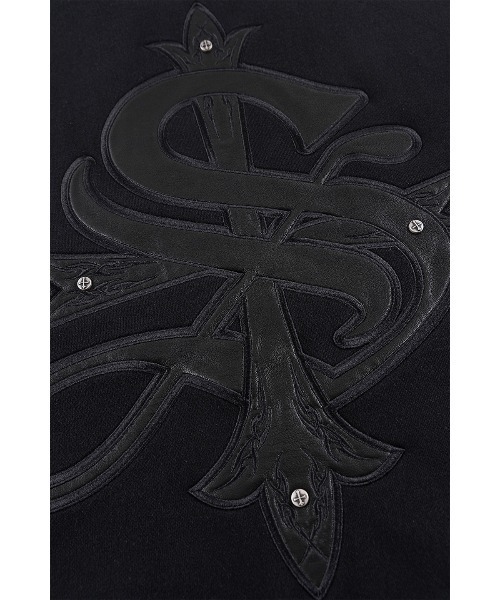 SUPPLIER（サプライヤー）の「ジップパーカー｜Pierced Tribal Cross Zip Hoodie｜SUPPLIER（パーカー・メンズ・ブラック/グレー/ピンク・SMALL/MEDIUM/X-LARGE/XX-LARGE/LARGE）」の5枚目の写真