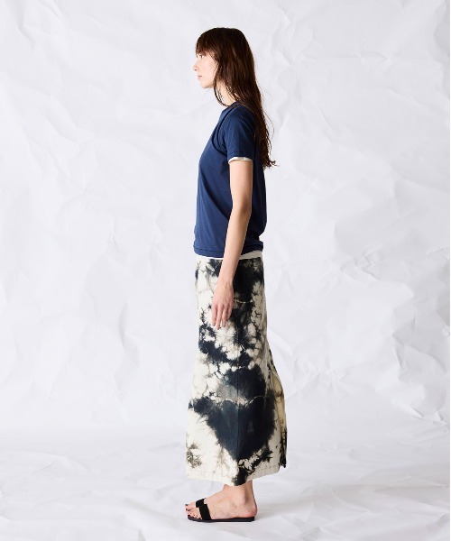 WALANCE(ワランス)の「organic cotton jersey basic fit tee(Tシャツ/カットソー・レディース・オフホワイト/スミクロ/ネイビー・FREE)」の11枚目の写真