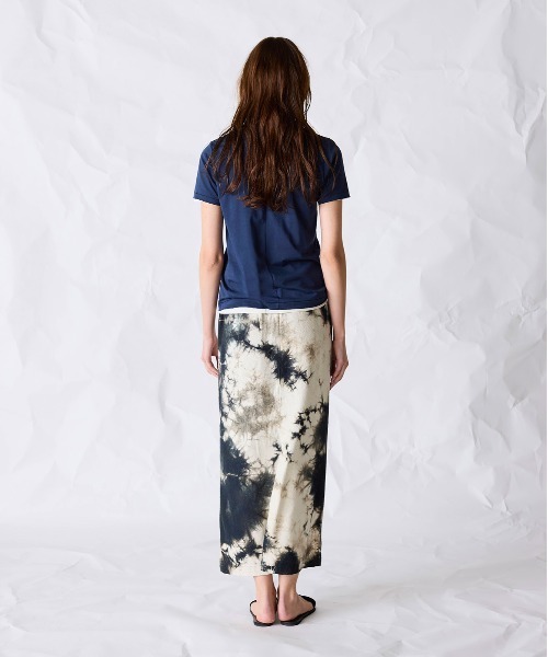 WALANCE(ワランス)の「organic cotton jersey basic fit tee(Tシャツ/カットソー・レディース・オフホワイト/スミクロ/ネイビー・FREE)」の13枚目の写真