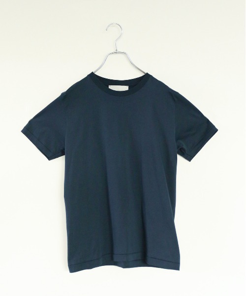 WALANCE(ワランス)の「organic cotton jersey basic fit tee(Tシャツ/カットソー・レディース・オフホワイト/スミクロ/ネイビー・FREE)」の14枚目の写真